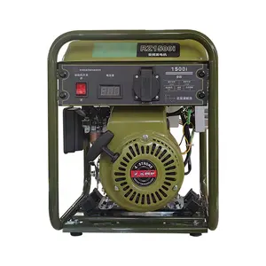 Professioneller Handstardensteuerung 1-Phasen 1,5 kW Benzin-Generator 1500 W offener Generator