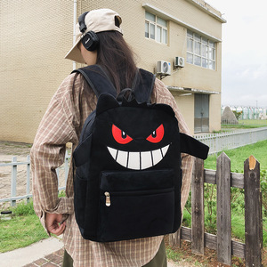Cross-Border Casual New Cartoon Plush Backpack for Primary and Secondary School Students Large Capacity Campus School <b>Bag</b> - Product Image 1