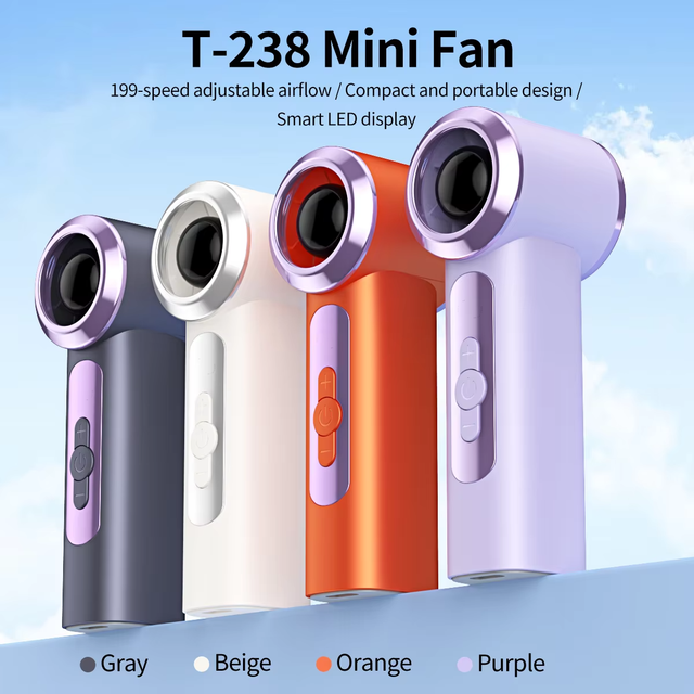High Speed Rechargeable Electric Jet Turbo air Cooling Fans Mini Bladeless Handheld Ventilator Portable Mini air Conditioner Usb