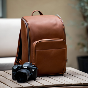 Nhà Sản Xuất Tùy Chỉnh Hiện Đại Bền Vegan Da Chuyên Nghiệp Dslr Máy Ảnh Túi Nhiếp Ảnh Ba Lô Với 13 Máy Tính Xách Tay Ngăn - Product Image 3