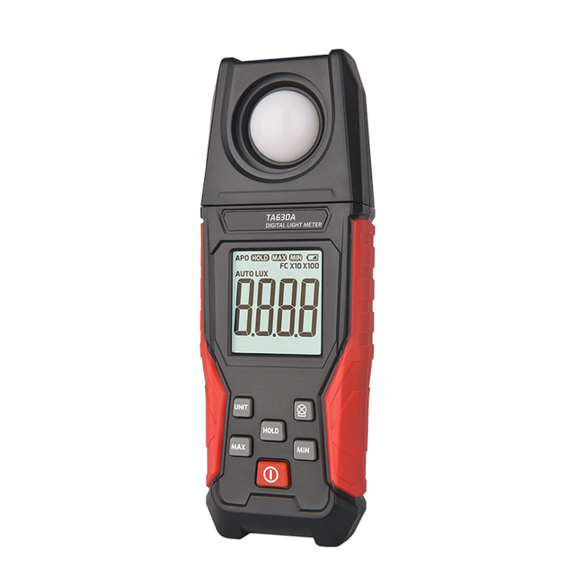 Digital Light Meter Led Meter Photography Handheld Light Intensity Meter Lux Meter 200000lux