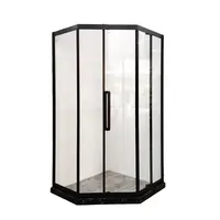 Porta del bagno della struttura di alluminio della parete divisoria del bagno della porta divisoria di vetro su ordinazione della doccia