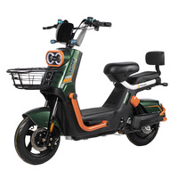 Trottinette Électrique Urbaine pour Adultes, Moteur 400W, Batterie Plomb-Acide 48V, 3 Vitesses, Porte-Bagages Arrière, Intelligente, Autonomie 60km/50km, En Promotion