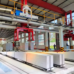 AAC Block Machine Production Line Hersteller kapazität mit 50K-500K M³/Jahr AAC Brick Machine Plant zur Zusammenarbeit - Product Image 1