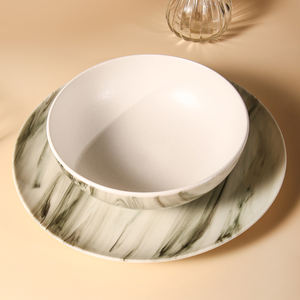 Weiye Service <span class=keywords><strong>de</strong></span> table en céramique marbrée <span class=keywords><strong>de</strong></span> haute qualité Service <span class=keywords><strong>de</strong></span> table en porcelaine <span class=keywords><strong>de</strong></span> style nordique pour restaurant, banquet <span class=keywords><strong>de</strong></span> mariage, vaisselle - Product Image 4