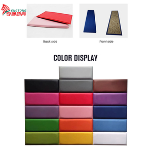 Tapis de protection en cuir <span class=keywords><strong>PVC</strong></span> OEM de haute qualité de haute qualité pour le rembourrage mural en mousse de gymnastique scolaire - Product Image 5