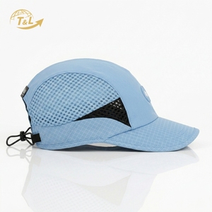 Casquette de baseball respirante en maille 4UGEAR, réglable, unisexe, pour l'extérieur, printemps-été, 6 panneaux, bleu clair - Product Image 5
