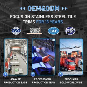 LED Ốp chân tường Hội Đồng Quản trị sàn tường gạch sàn kim loại cạnh <span class=keywords><strong>TRIM</strong></span> chải-nhôm-ván chân tường - Product Image 3