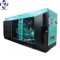 Générateur diesel super silencieux KR Leroy Somer KR550CC à châssis ouvert, 1800 tr/min, 250 kW, 300 kVA, 400 kW, 550 kVA, 400 V, triphasé, 4 fils
