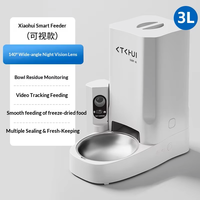 Distributeur automatique de nourriture pour animaux de compagnie avec pièces lavables à dégagement rapide et contrôle précis des portions pour les foyers multi-animaux et la gestion de leur alimentation