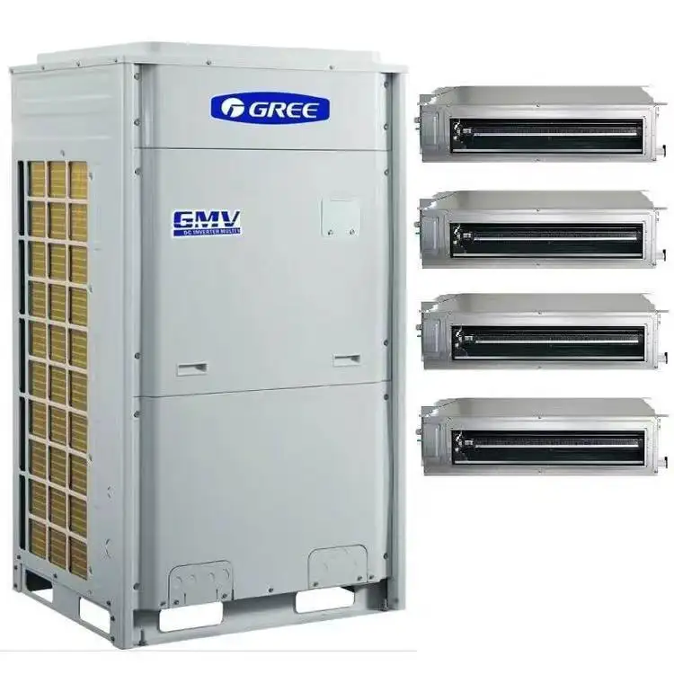 GREE OEM 3zone 36000Btu Mini wandmontage Split Inverter AC System Unit VRF Airconditioner AC