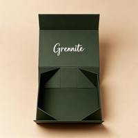 Cajas Rígidas Negras Mate de Primera Calidad |   Empaque de Regalo Plegable y Reciclable |   Tapa Magnética con Relieve para Productos de Belleza