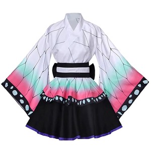 Disfraz de Cosplay de Anime, Kimono Japonés Yukata para Mujer Adulta, Traje de Poliéster con Cinturón Obi, Servicio de Diseño ODM - Product Image 6