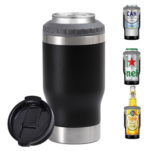 Mug de voyage personnalisé en acier inoxydable pour la rentrée scolaire - Empilable, à paroi simple, garde les boissons chaudes/froides, idéal pour les fêtes et la bière - Product Image 1