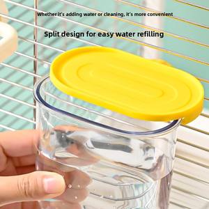 Bebedero Automático <span class=keywords><strong>para</strong></span> <span class=keywords><strong>Pájaros</strong></span>, <span class=keywords><strong>para</strong></span> Jaulas de Mascotas, con Gran Capacidad, Dispensador de Agua Interior - Product Image 4