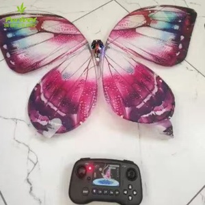 Drone Papillon Lumineux Bionique pour Cérémonie <span class=keywords><strong>de</strong></span> <span class=keywords><strong>Mariage</strong></span>, Festival <span class=keywords><strong>de</strong></span> Musique, Spectacle Scénique, Fête, Banquet, Décoration <span class=keywords><strong>de</strong></span> Fond, Accessoire Scientifique - Product Image 1