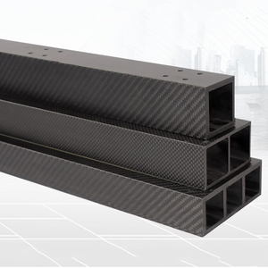 Tube carré en fibre de carbone de longueur personnalisée à faible <span class=keywords><strong>coefficient</strong></span> de dilatation <span class=keywords><strong>thermique</strong></span> pour les applications à haute température-pour la pêche aérospatiale - Product Image 5