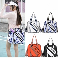 Sac de raquette de pickleball personnalisé avec poche séparée pour raquette, sac de sport à bandoulière pour hommes et femmes