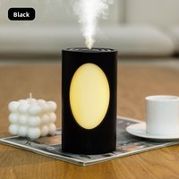 Diffuseur d'huiles essentielles créatif en forme de tronc d'arbre, lampe de nuit, humidificateur ultrasonique USB portable, purification de l'air pour chambre à coucher, aromathérapie