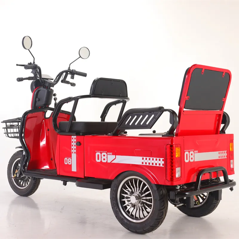 Promosi Sepeda Skuter Mini Cacat Ban Lemak untuk Lansia Manufaktur Mobil-Aries Sepeda Lipat Roda Tiga Elektrik Klasik