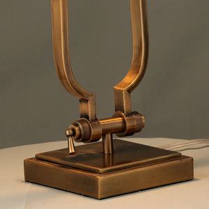 पारंपरिक विंटेज पीतल 14 "नेतृत्व पियानो बैंकर सोने की मेज लैंप डेस्क लैंप एडजस्टेबल दिशा - Product Image 5