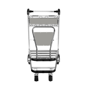 Carrito de transporte de equipaje para pasajeros en el terminal y sala de espera del aeropuerto - Product Image 3