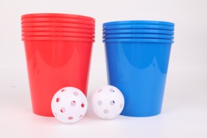 Toss Fun Bucket Game 12 seaux + 2 balles Jeu <span class=keywords><strong>de</strong></span> <span class=keywords><strong>loisirs</strong></span> en plein air parfait pour la famille et les amis <span class=keywords><strong>Jeux</strong></span> <span class=keywords><strong>de</strong></span> plein air - Product Image 3