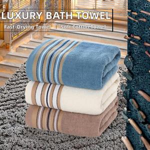 Serviettes de bain en coton satiné plus grandes et plus épaisses pour la maison ou l'hôtel – Offre spéciale - Product Image 2