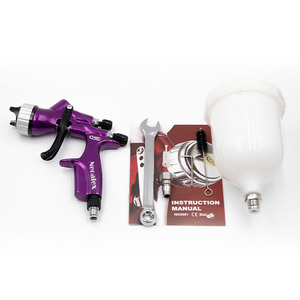 CWE Buse personnalisable de 1.3mm HVLP Pistolet à peinture pneumatique OEM Modèles de pulvérisation en alliage d'aluminium 275L/min pour la peinture de voiture - Product Image 4