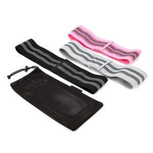 Logo personnalisé Lot de <span class=keywords><strong>3</strong></span> bandes de résistance super élastiques pour les hanches et les fesses Boucle d'exercice de fitness en tissu de coton latex - Product Image 5