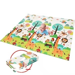 Luckykoo Infant Shining Baby Play Mat Xpe <b>Puzzle</b> Children's Mat Thickened Tapete Baby Room Crawling Pad Folding Mat Baby Carpet - Product Image 3