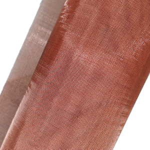 Nhà Máy Cung Cấp Dệt Dây Lưới Đồng Màu Đỏ Phosphor Lưới Đồng <span class=keywords><strong>Brass</strong></span> Dây Lưới Cho Che Chắn Lọc Faraday Lồng Trang Trí - Product Image 2