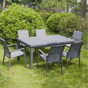 Mobili <span class=keywords><strong>da</strong></span> giardino <span class=keywords><strong>tavolo</strong></span> <span class=keywords><strong>in</strong></span> <span class=keywords><strong>alluminio</strong></span> <span class=keywords><strong>allungabile</strong></span> trasformatore balcone Hotel ristorante caffè all'aperto <span class=keywords><strong>tavolo</strong></span> <span class=keywords><strong>da</strong></span> pranzo <span class=keywords><strong>allungabile</strong></span> - Product Image 3