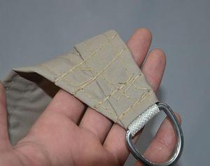 ผ้าใบบังแดดโพลีเอสเตอร์กันน้ำทรงสี่เหลี่ยมผืนผ้า,ผ้าใบบังแดดขนาด160gsm 2*3ม. ที่บังแดดสำหรับสวนระเบียงผ้าร่มเคลือบ UV - Product Image 2