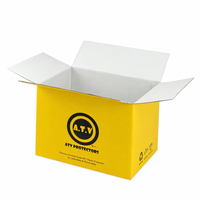 Boîtes d'expédition en carton ondulé imprimées offset pour l'archivage et la protection des objets de collection, carton de rangement et d'expédition pour souvenirs, emballage de marque