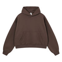 Sweat-shirts épais de haute qualité, surdimensionnés, à capuche, 400 g/m², impression personnalisée, cagoule intégrée, pour hommes