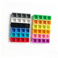 Customize Keycaps Fidget Keychain Toy Base Colorful Keychain for Personality Design Pressure Release Fidget Keyboard
