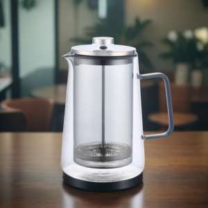 Presse française en acier inoxydable cafetière portable presse française presse à verre française fabricant - Product Image 4