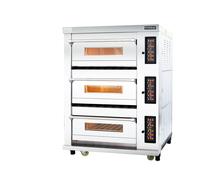 Boulangerie industrielle et commerciale Four électrique à gaz Four à pizza 380V neuf pour pain, gâteau, feu, bois, cuisson à la vapeur
