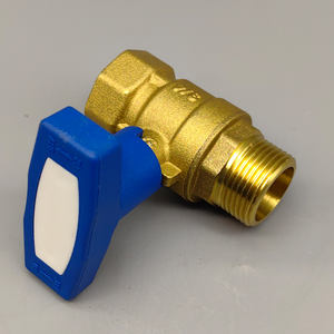 Huifa katup bola kuningan Manual, dengan pegangan nilon 1/2 3/4 1 benang NPT/BSP lubang penuh untuk air OEM dapat disesuaikan - Product Image 6