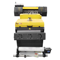 Impresora DTF A1/A3 Dual Xp600/i3200 Económica, Máquina de Impresión DTF para Camisetas con Agitador de Polvo y Prensa de Calor