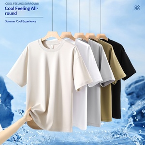 Camiseta de Algodón y Elastano con Logotipo Personalizado al por Mayor OEM/ODM para Hombre, Camiseta Unisex Lisa para Hombre, Camisetas Lisas para Hombre con Impresión de Logotipo - Product Image 3