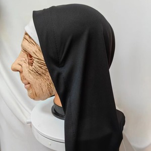 Máscara de Monja, Emulsión de Mujer Mayor, Divertido Disfraz de Halloween, Accesorio de Cosplay - Product Image 3