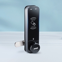 Serrure de casier intelligente sans clé en métal MK729, mode public, RFID Mifare 13,56 MHz, pour écoles, saunas, gymnases, tiroirs, armoires électriques, portes
