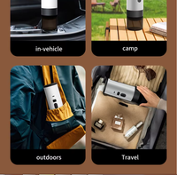 Machine à café expresso portable électrique sans fil HY pour voiture et maison, camping, compatible capsules et café moulu, idéale pour les voyages
