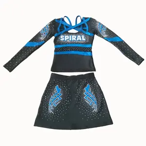 2023 novos uniforme de cheerleading com boa qualidade e preço de fábrica