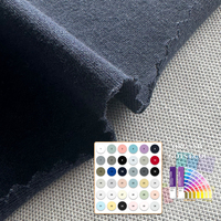 Tela de Punto de Bambú Orgánico y Algodón con Spandex, Ligera y Resistente a las Arrugas, para Prendas de Mujer, Ropa de Exterior, Venta al Por Mayor
