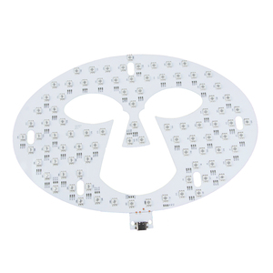 PCB lắp ráp OEM màu đỏ và màu xanh Mặt nạ bảng mạch tùy chỉnh led vẻ đẹp mặt nạ pcba thiết kế và sản xuất - Product Image 4