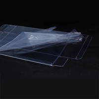 Boîte pliante transparente en PVC PET de qualité alimentaire personnalisée Boîte d'emballage cadeau pour pâtisserie cookie ccandy