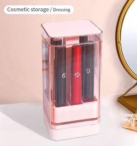 HAIXIN HZ002-1P Práctica Caja de Almacenamiento de Maquillaje y Cosméticos de Plástico con Ventana Transparente para Lápiz Labial - Product Image 4